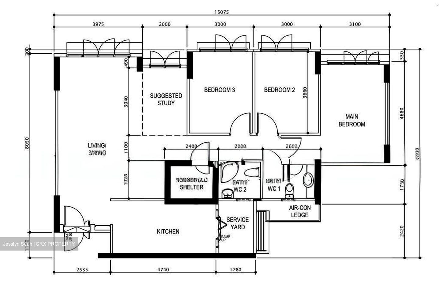 Blk 677C Waterway Brooks (Punggol), HDB 5 Rooms #609960091